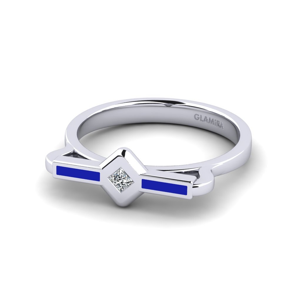 9ct White Gold Ring Sonsu
