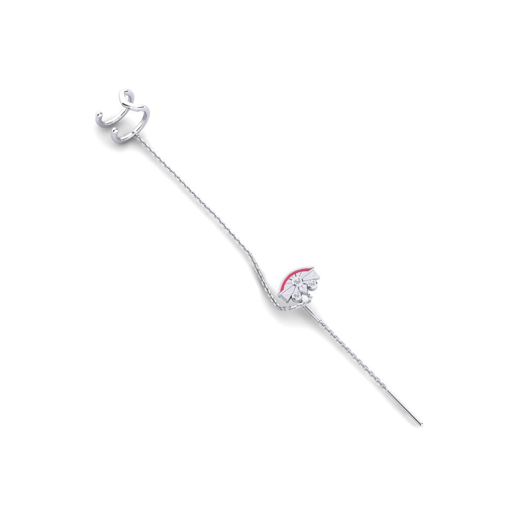 Platino 950 Orecchino da donna Spalva