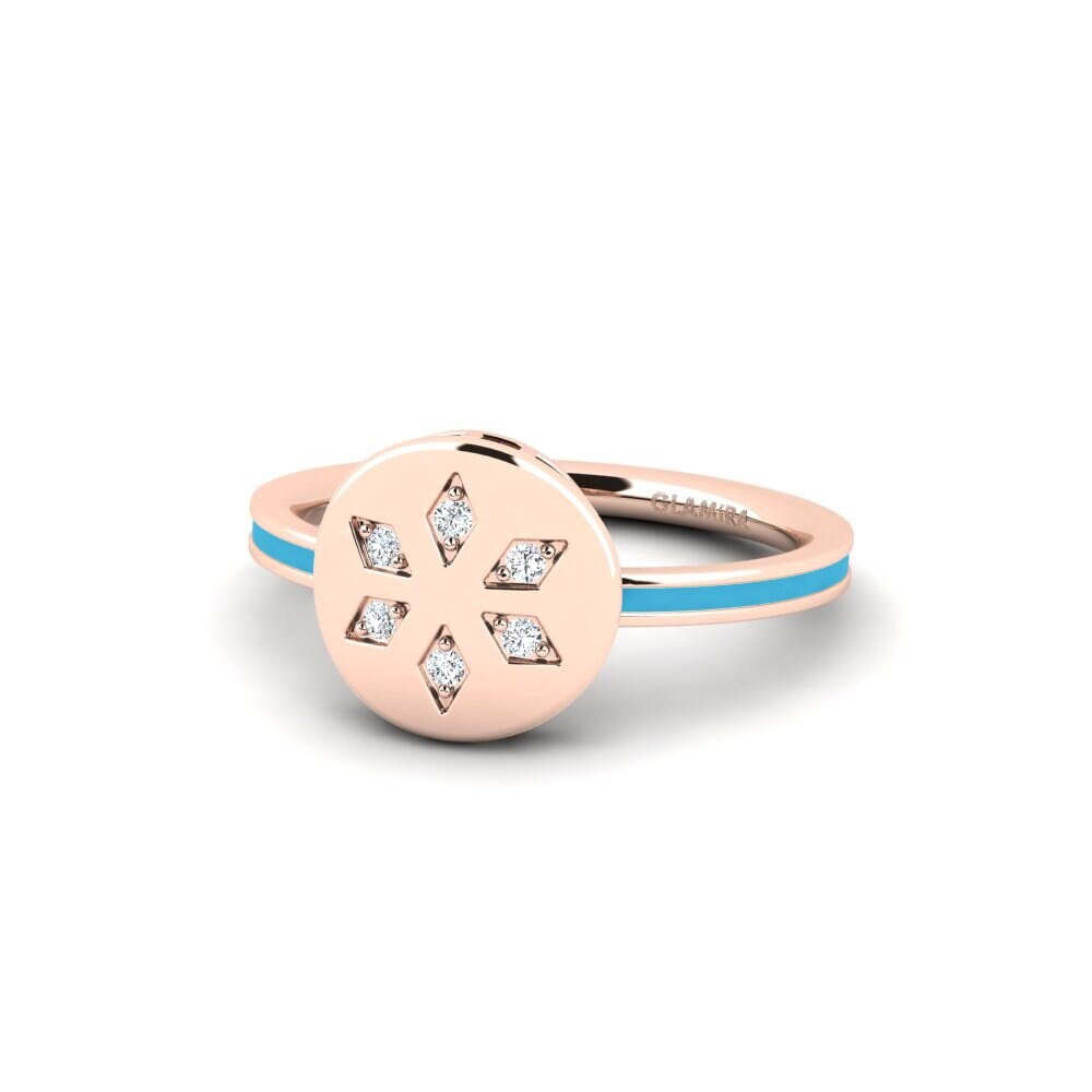 9ct Rose Gold Ring Sparbiv