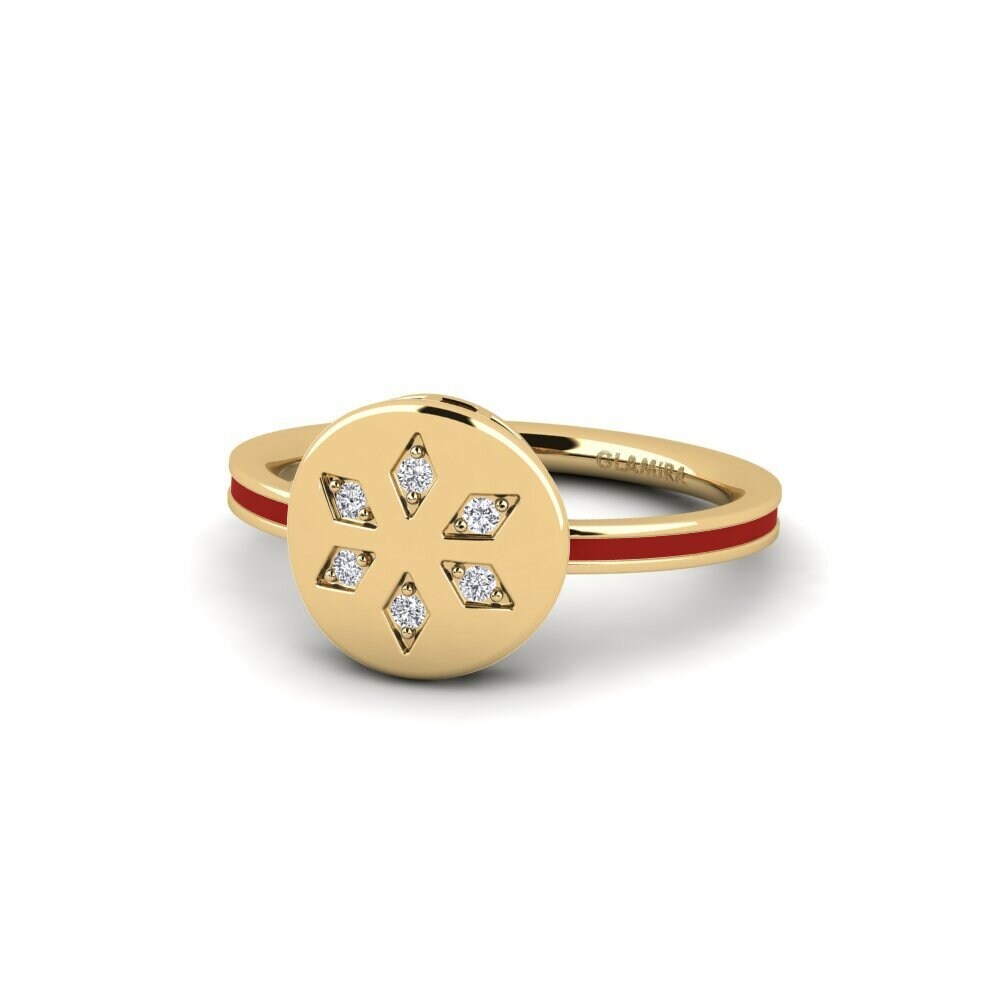 Diamant De Synthèse Bague Sparbiv