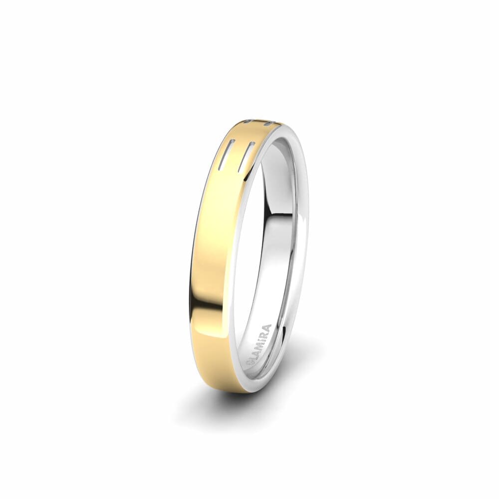 Pánský snubní prsteny Spectacular Shine 4 mm