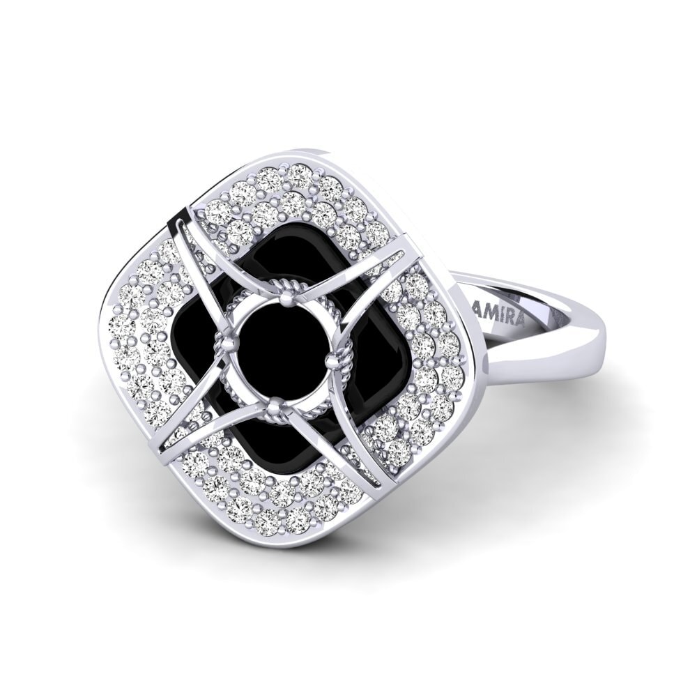 Schwarzer Onyx Ring Speelman
