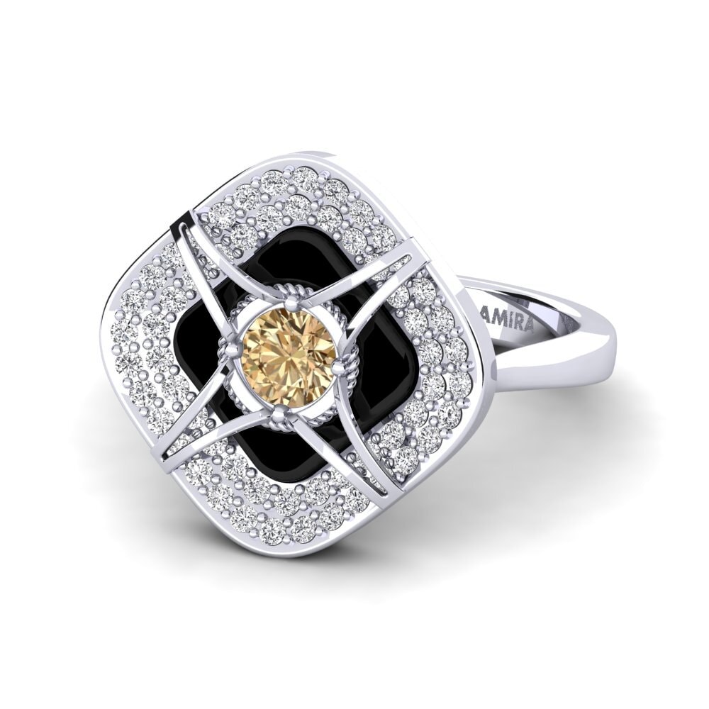 Diamante café Anillo Speelman