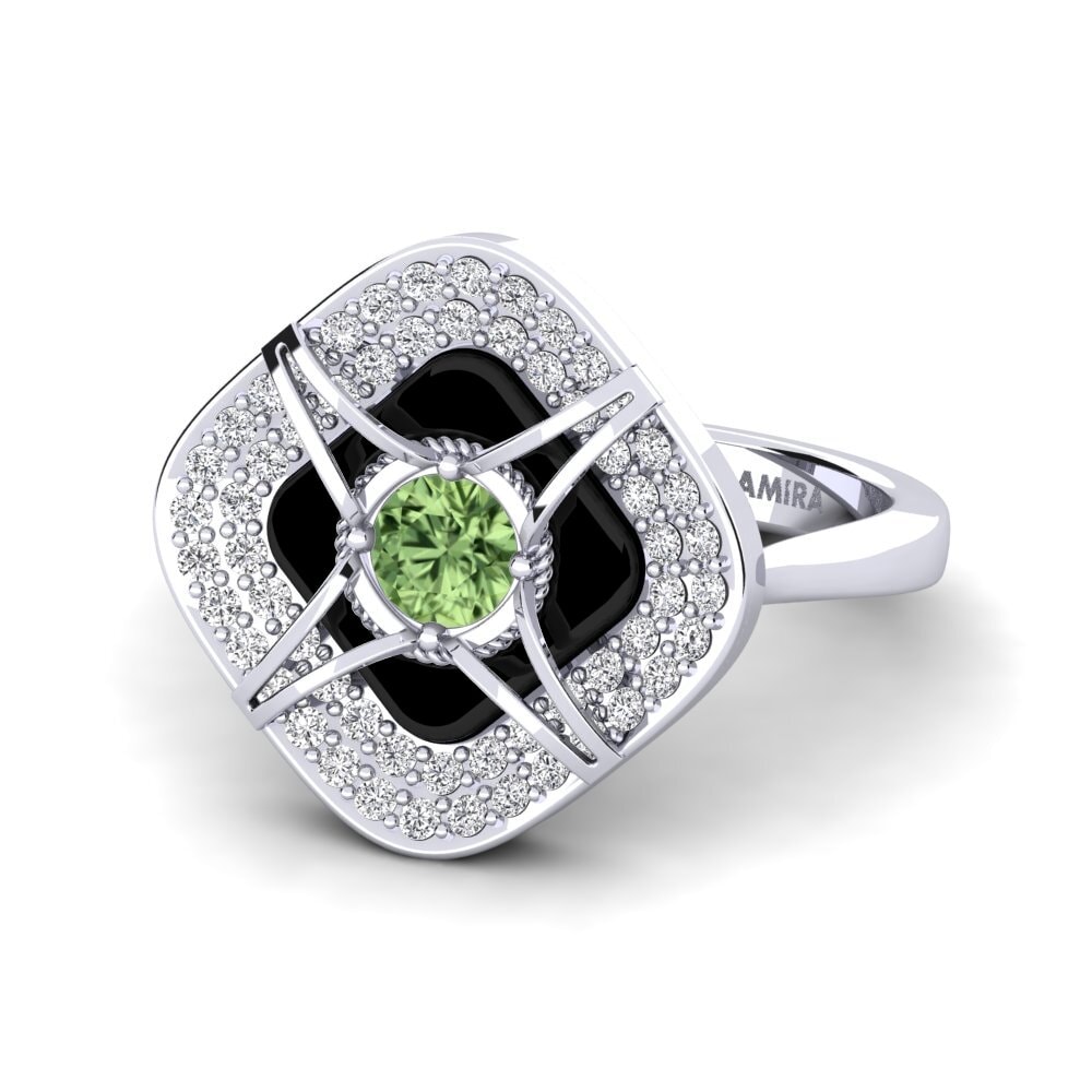 Saphir vert Bague Speelman