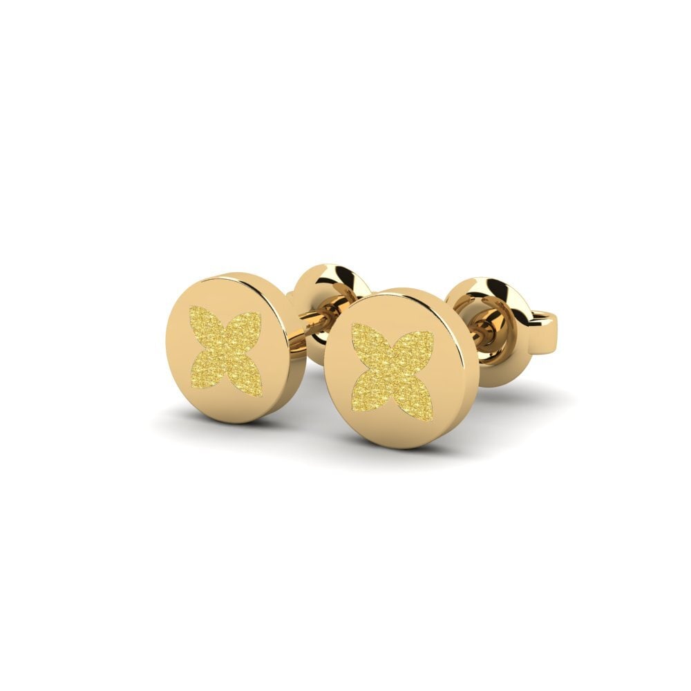 14k Oro Amarillo Pendiente para Niño Spelet