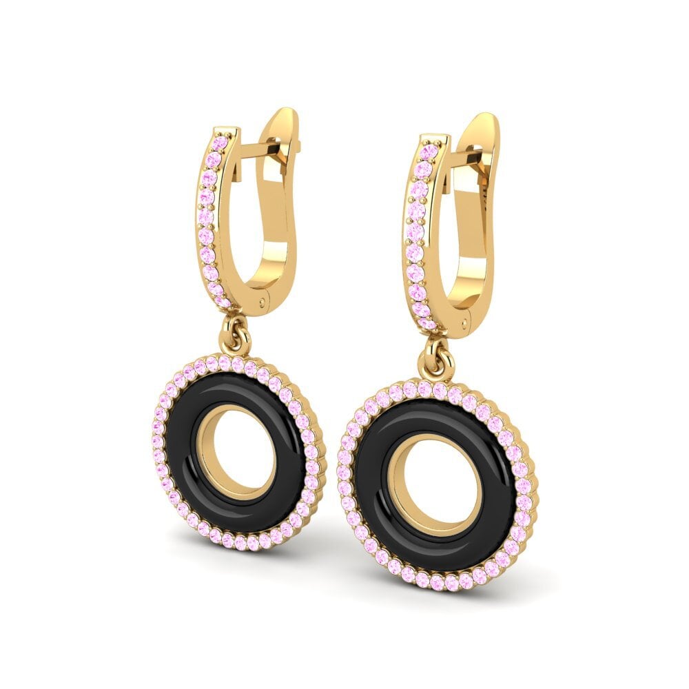 Pink Sapphire Women's Earring Spiers