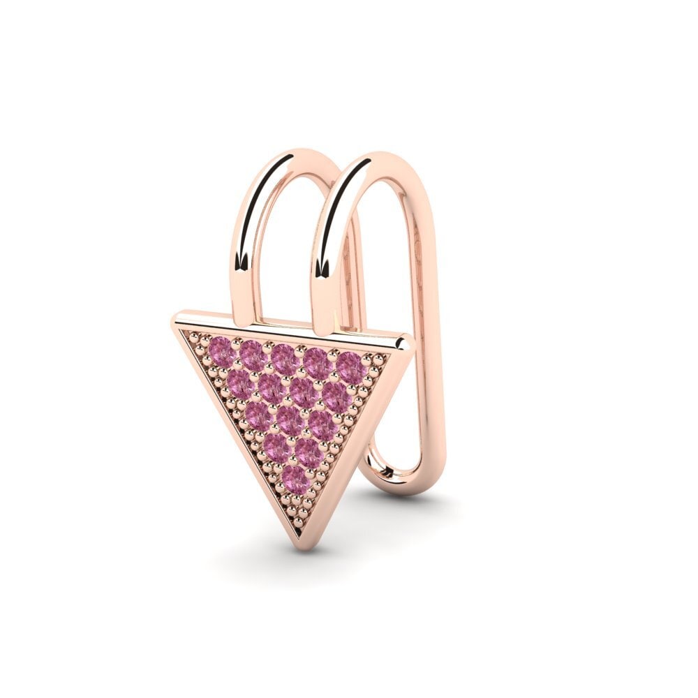 Grenat de Rhodolite Boucle d'oreille femme Spotts