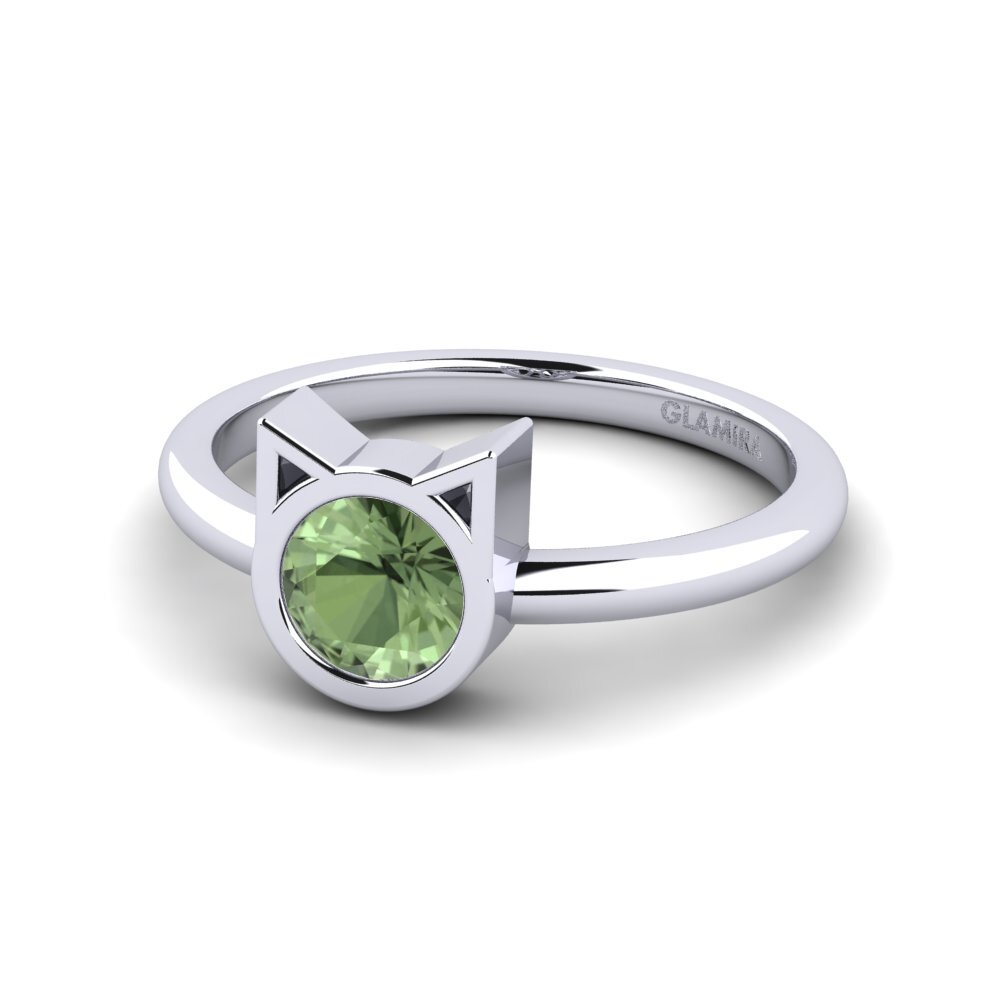 Grüner Saphir Ring SpRing