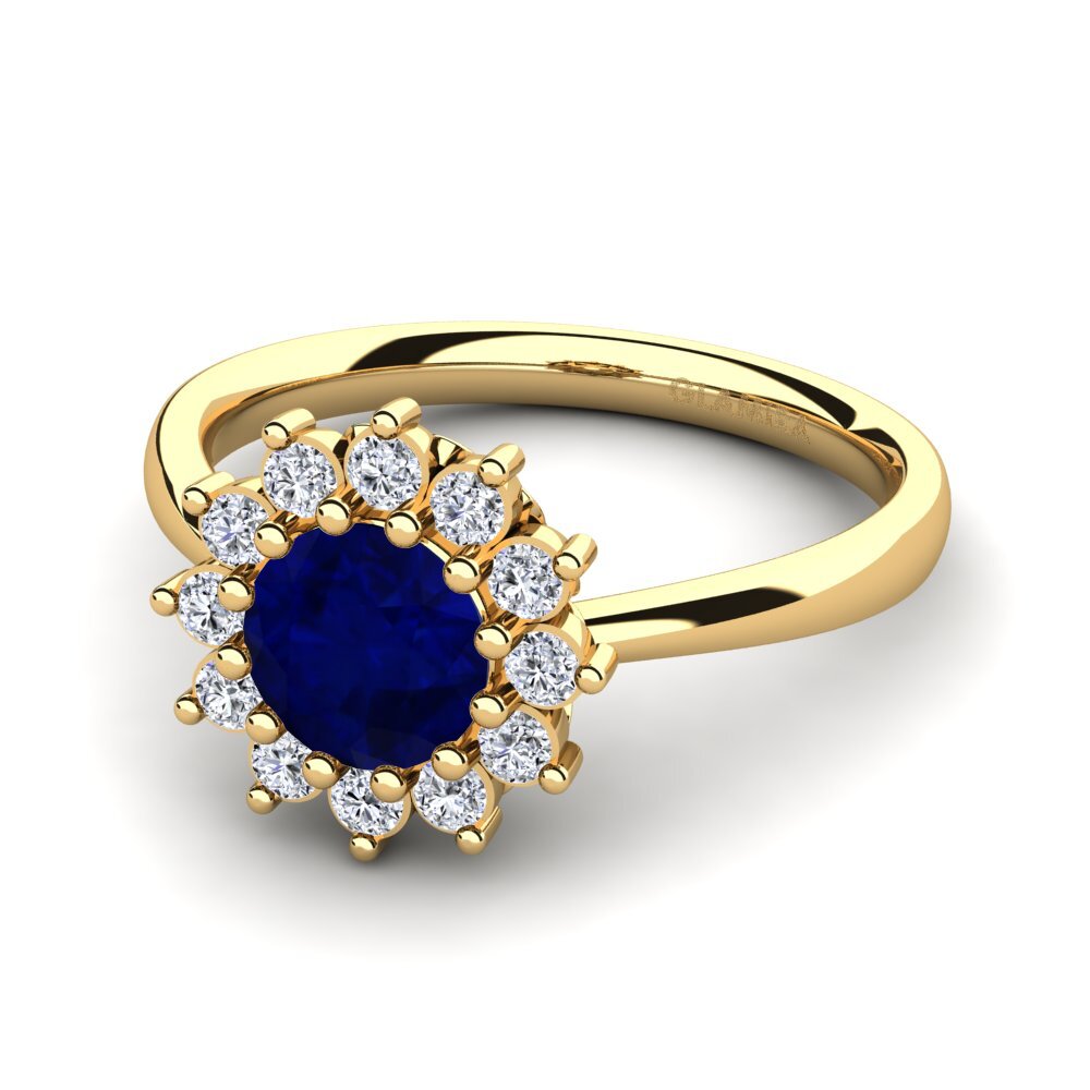 Sapphire Engagement Ring Staska