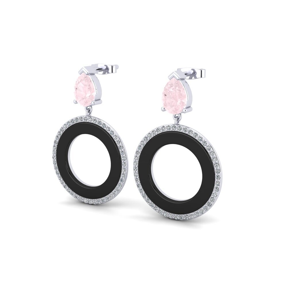 Rose Quartz Women's Earring Staub