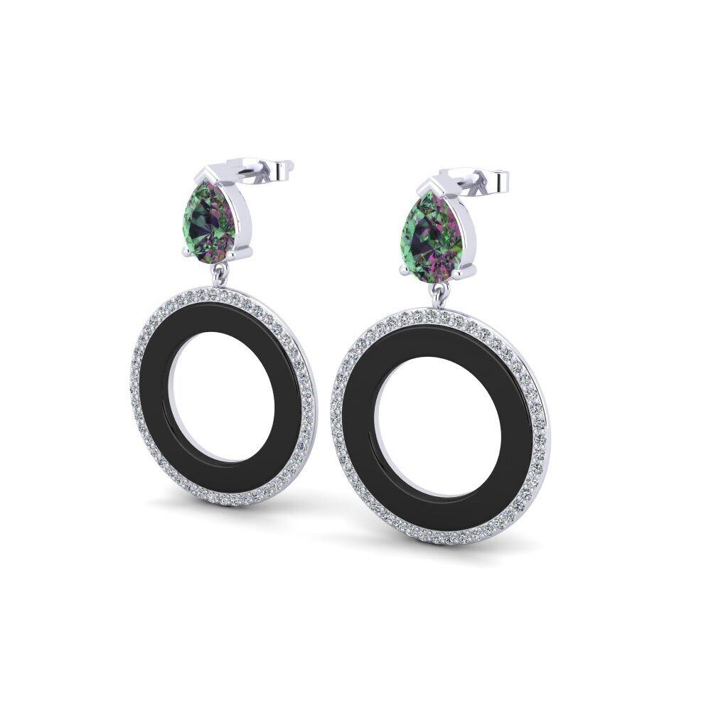 Mystic Topaz Women's Earring Staub