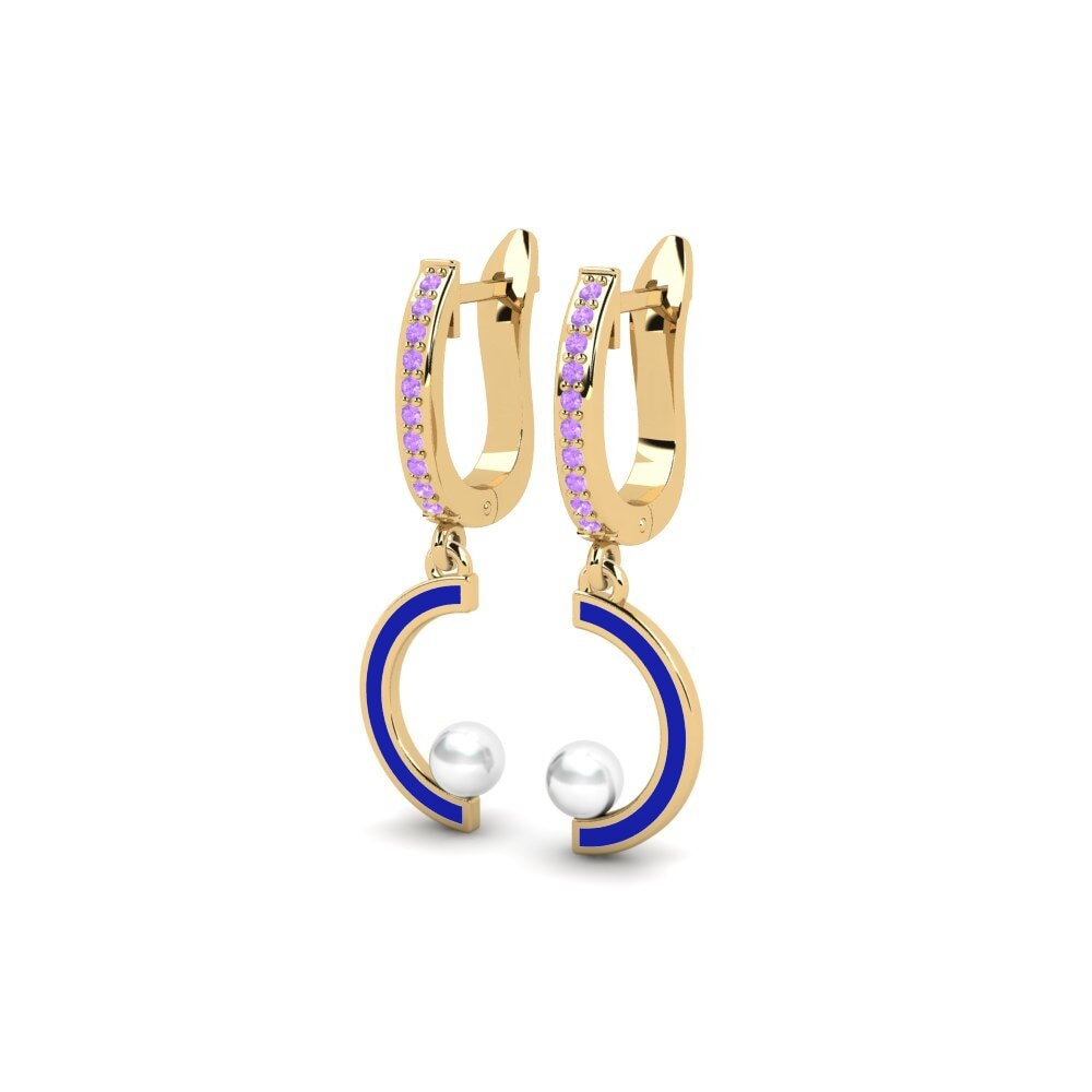 Amethyst Women's Earring Stellah