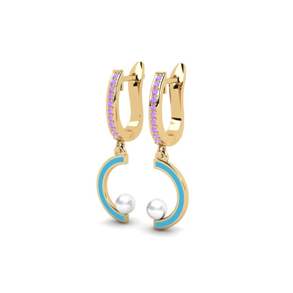 Amethyst Women's Earring Stellah