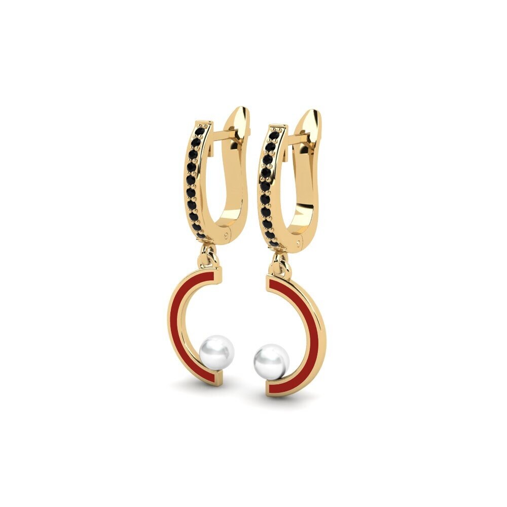 Black Sapphire Women's Earring Stellah