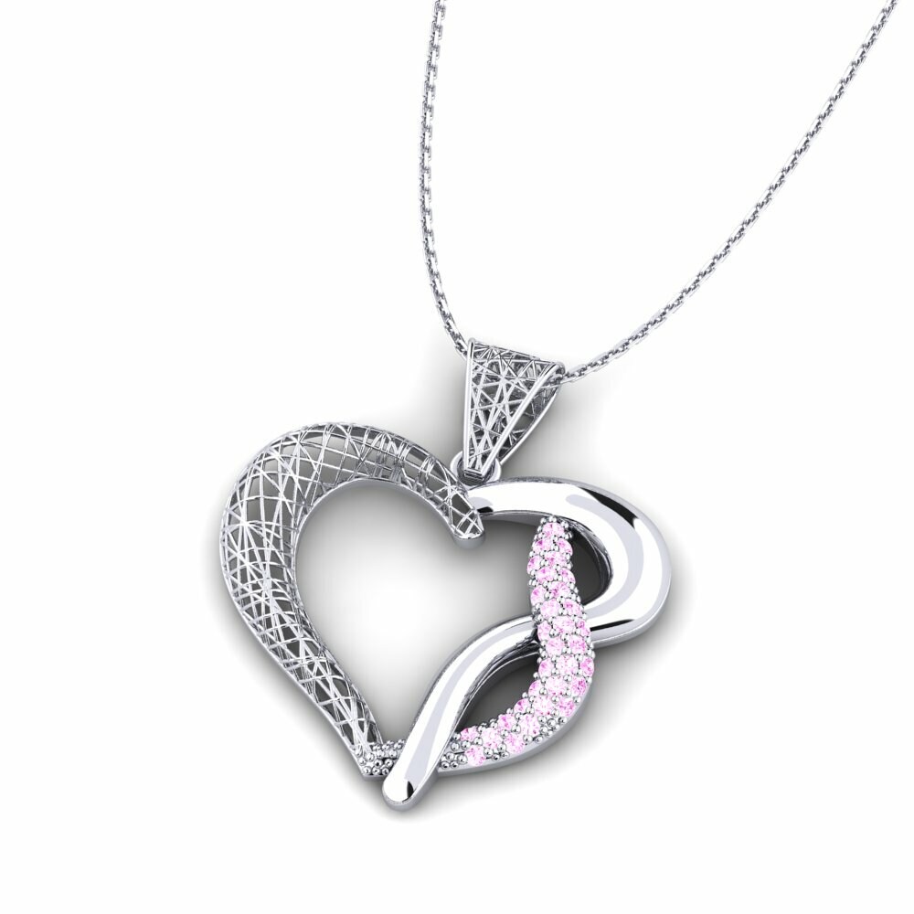 Pink Sapphire Women's Pendant Stephine