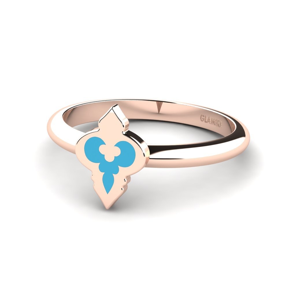 Rotgold 585 Ring Steven