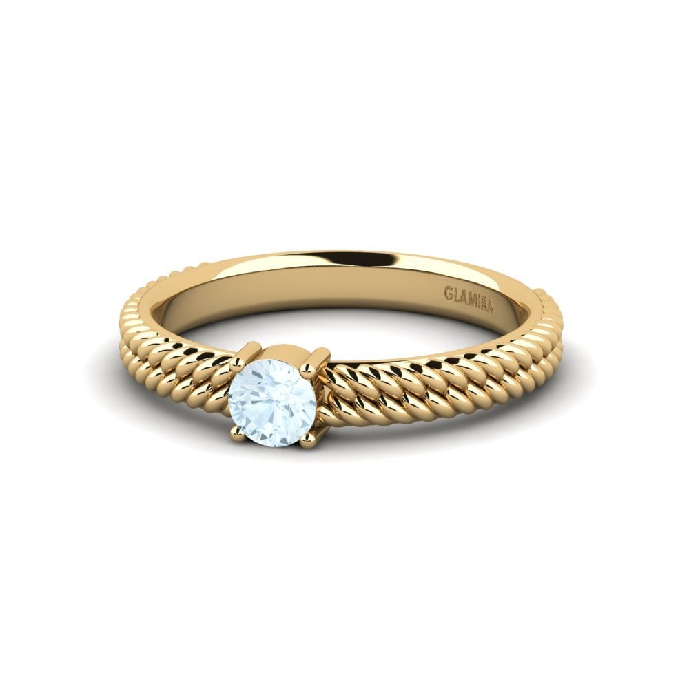 Aquamarine Engagement Ring Stevenka