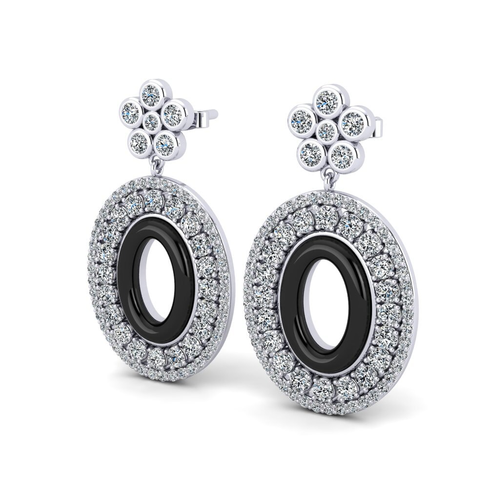 Oro Bianco 375 Orecchino da donna Stoller