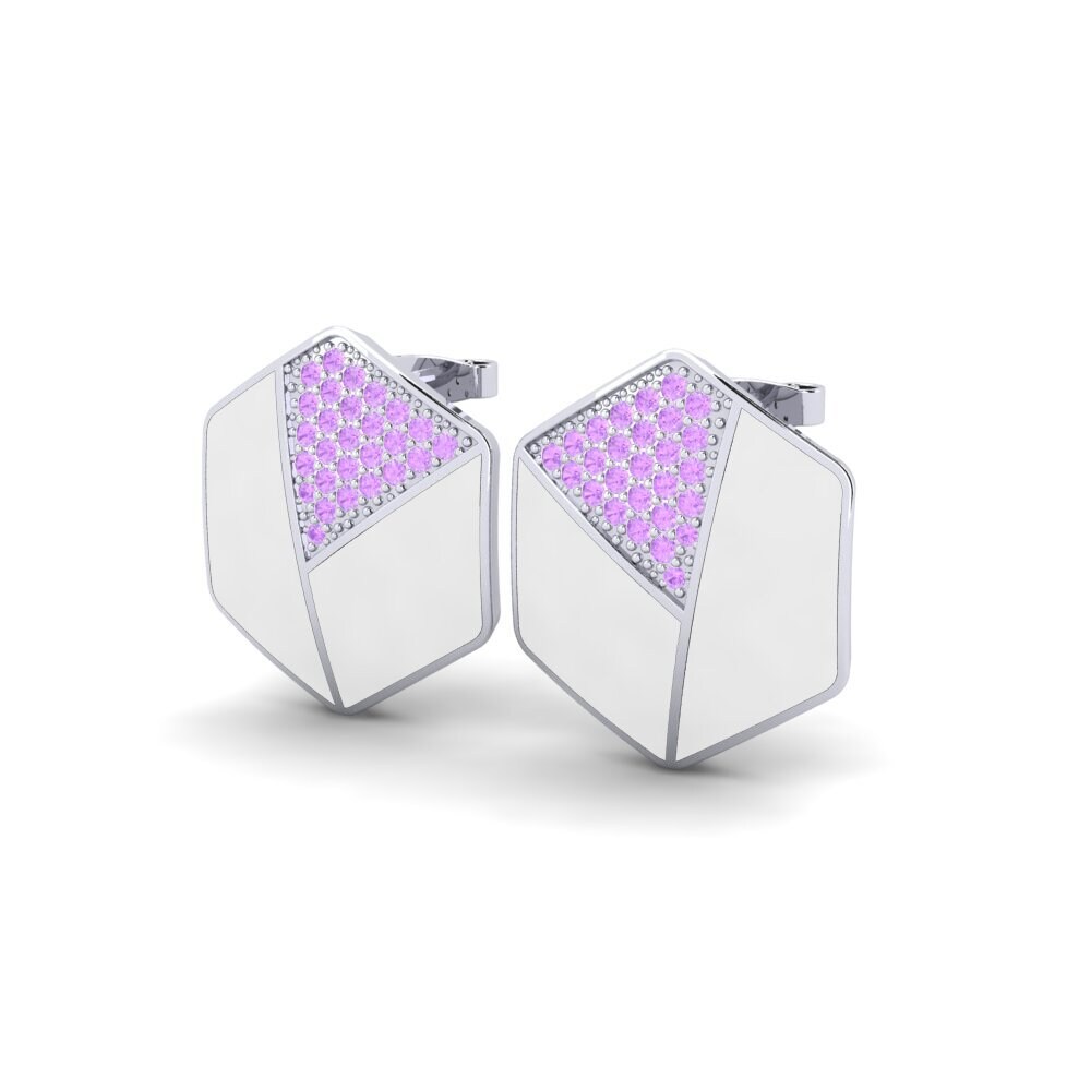 Amethyst Earring Stop