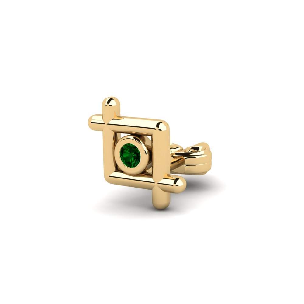 Circonita Verde Pendiente para hombre Stove