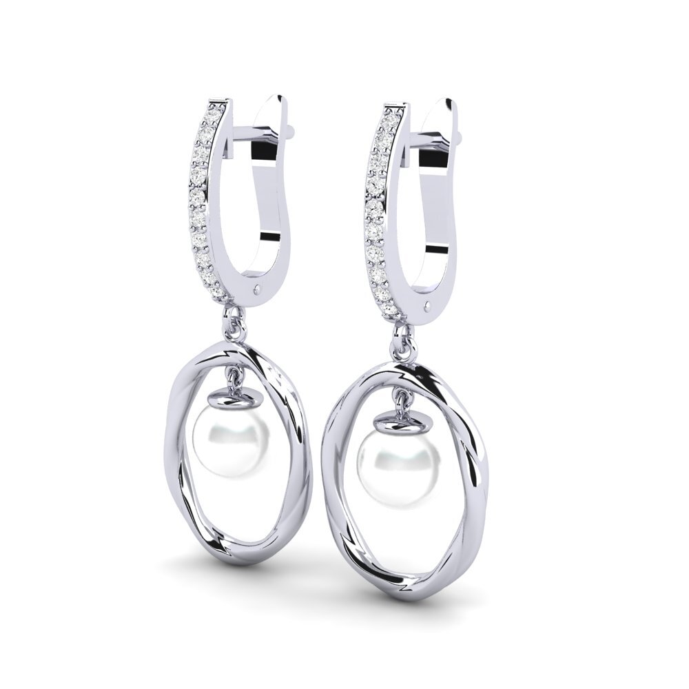 White sapphire Women's Earring Strofinare