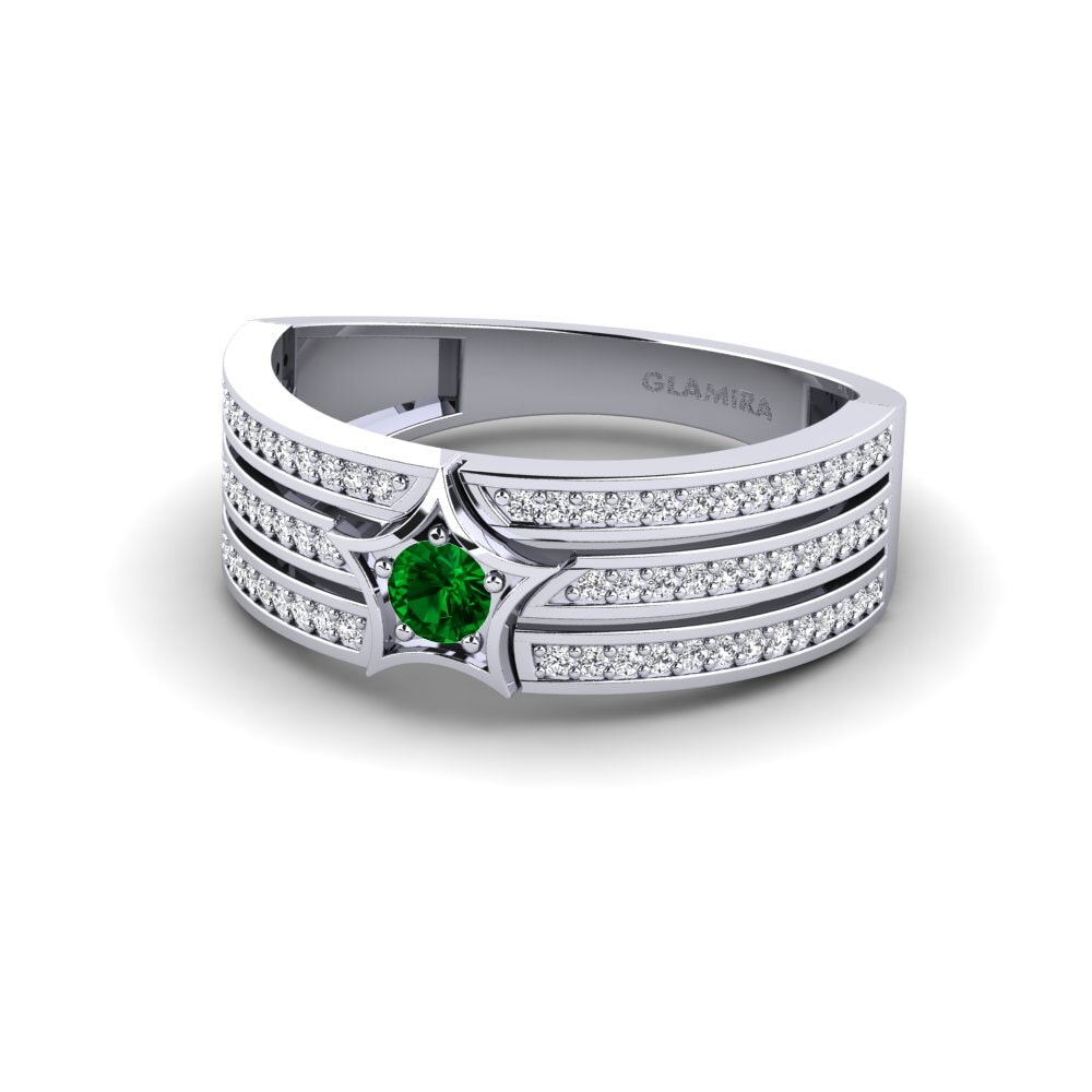 emerald-zirconia แหวน Suadela