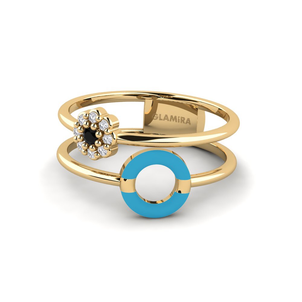 Schwarzer Saphir Ring Suffield