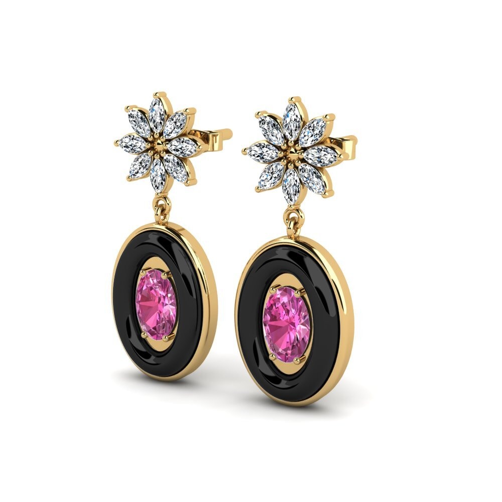 Pink Topaz Women's Earring Suggs