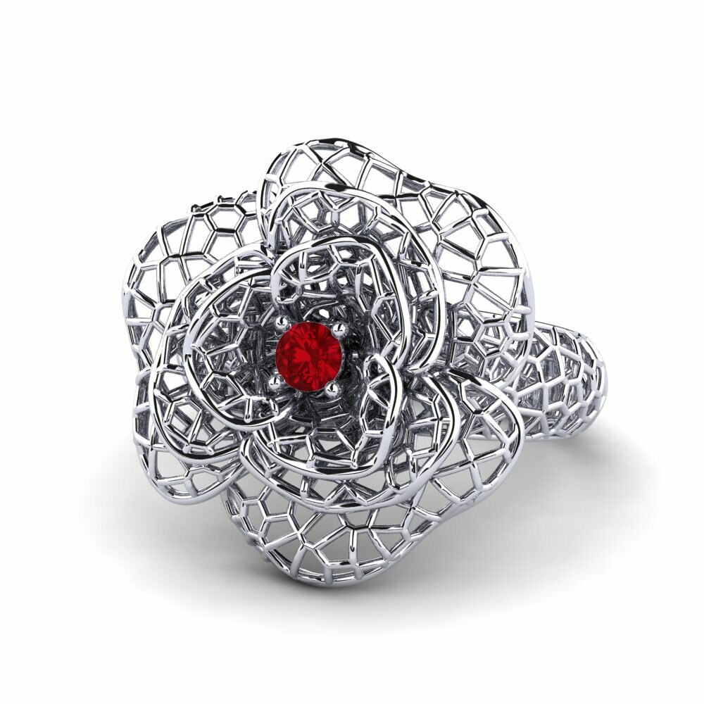 ruby-zirconia Cincin Sumiko