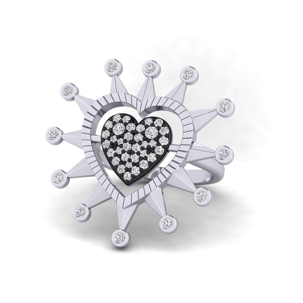 Bague En Or 333 8 Carats Avec Zircon - Taille 56, Jaune, Neuf Avec étiquette, Unique