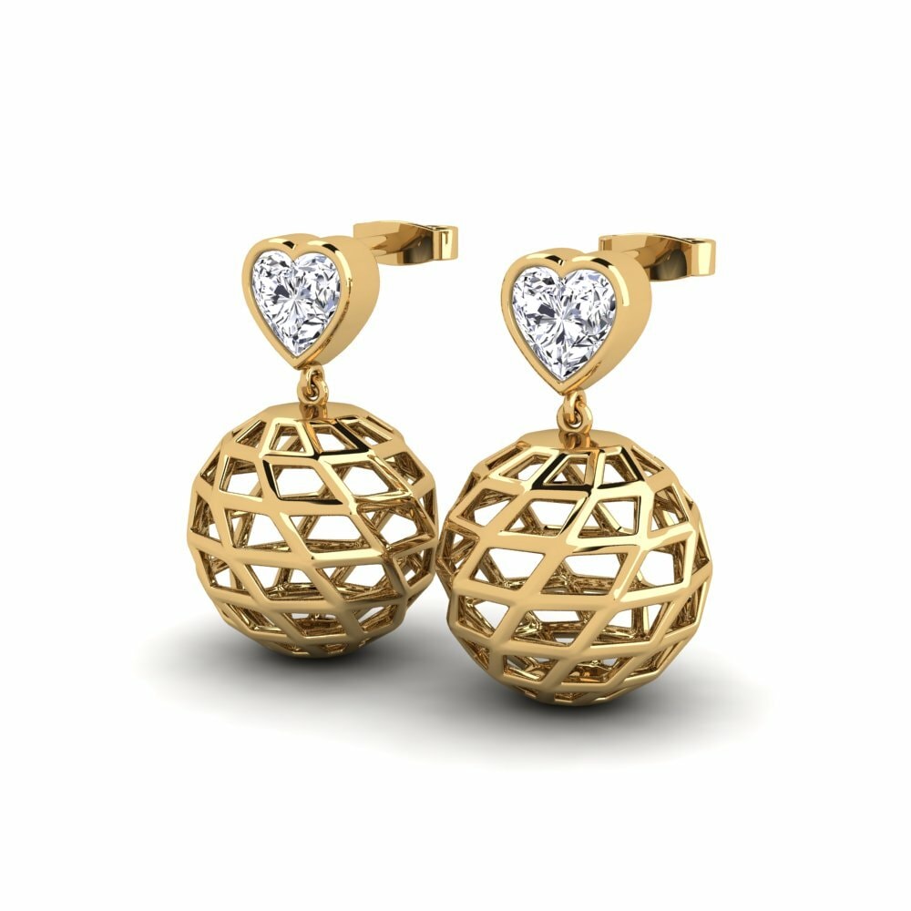 Diamante Pendiente de mujer Superficie