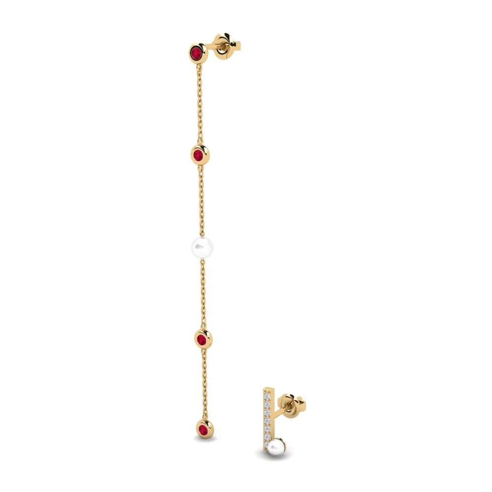 Ruby Women's Earring Suvd - SET