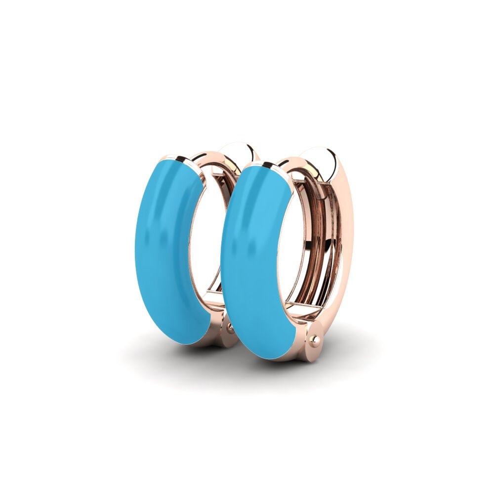 9ct Rose Gold Earring Sven