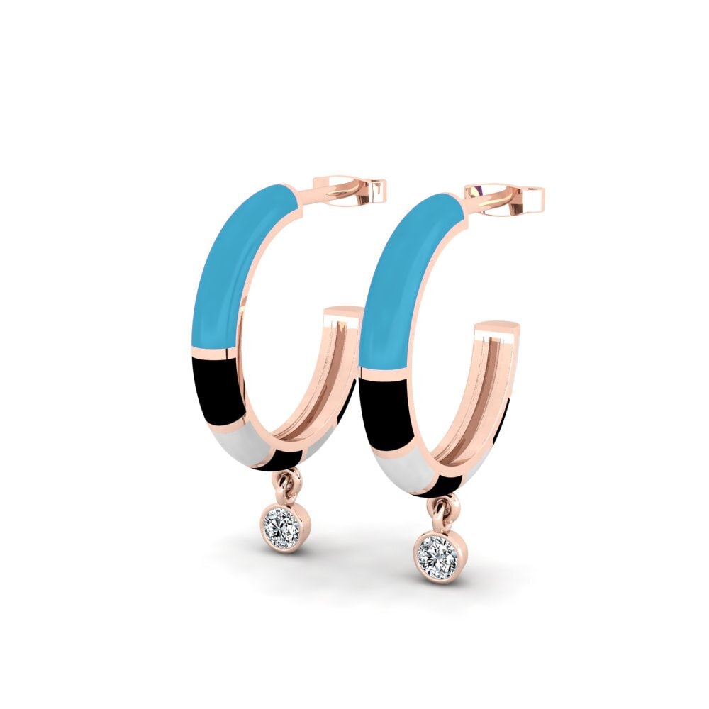 Zircone Boucle d'oreille femme Svert