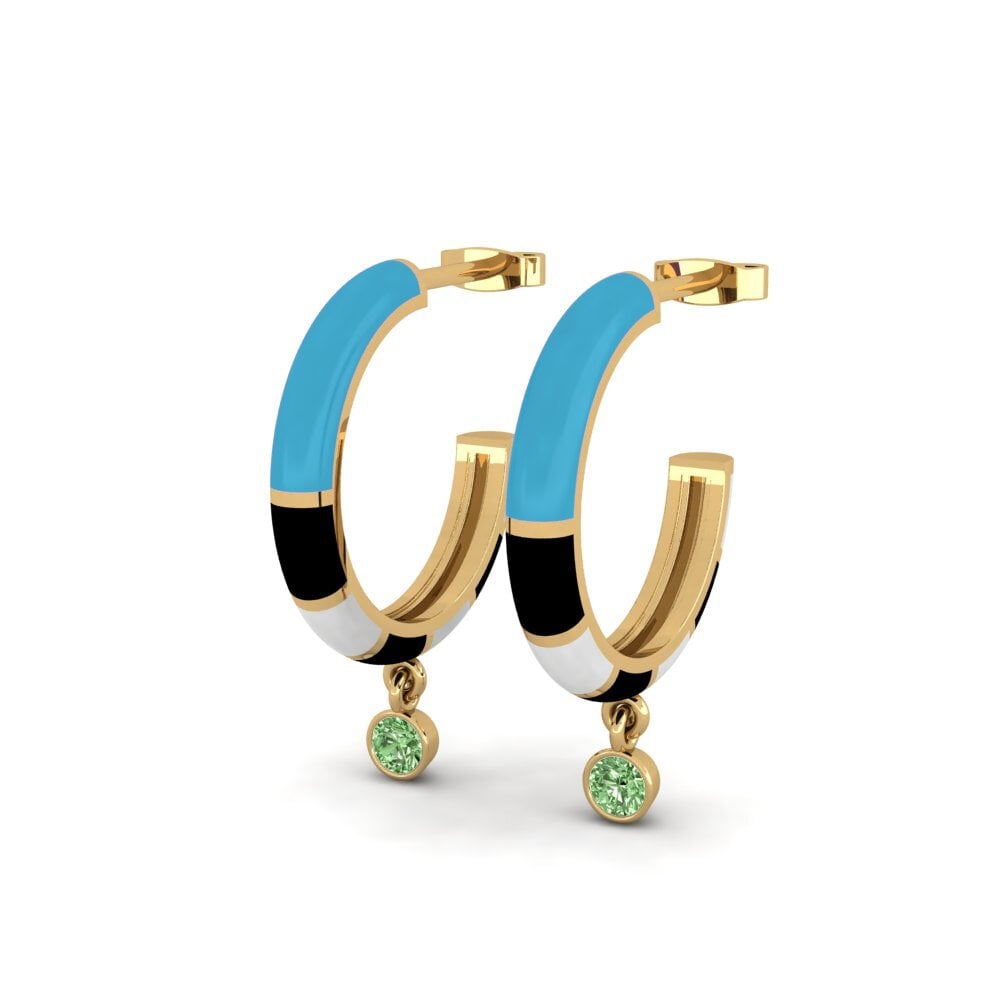 Green Diamond Women's Earring Svert