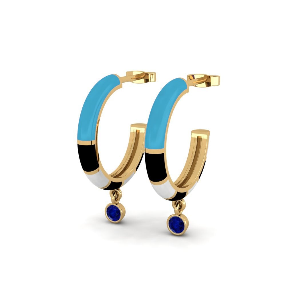 Safira Brincos Feminino Svert