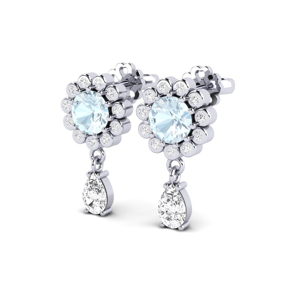 Aquamarine SYLVIE Earring Svetlo