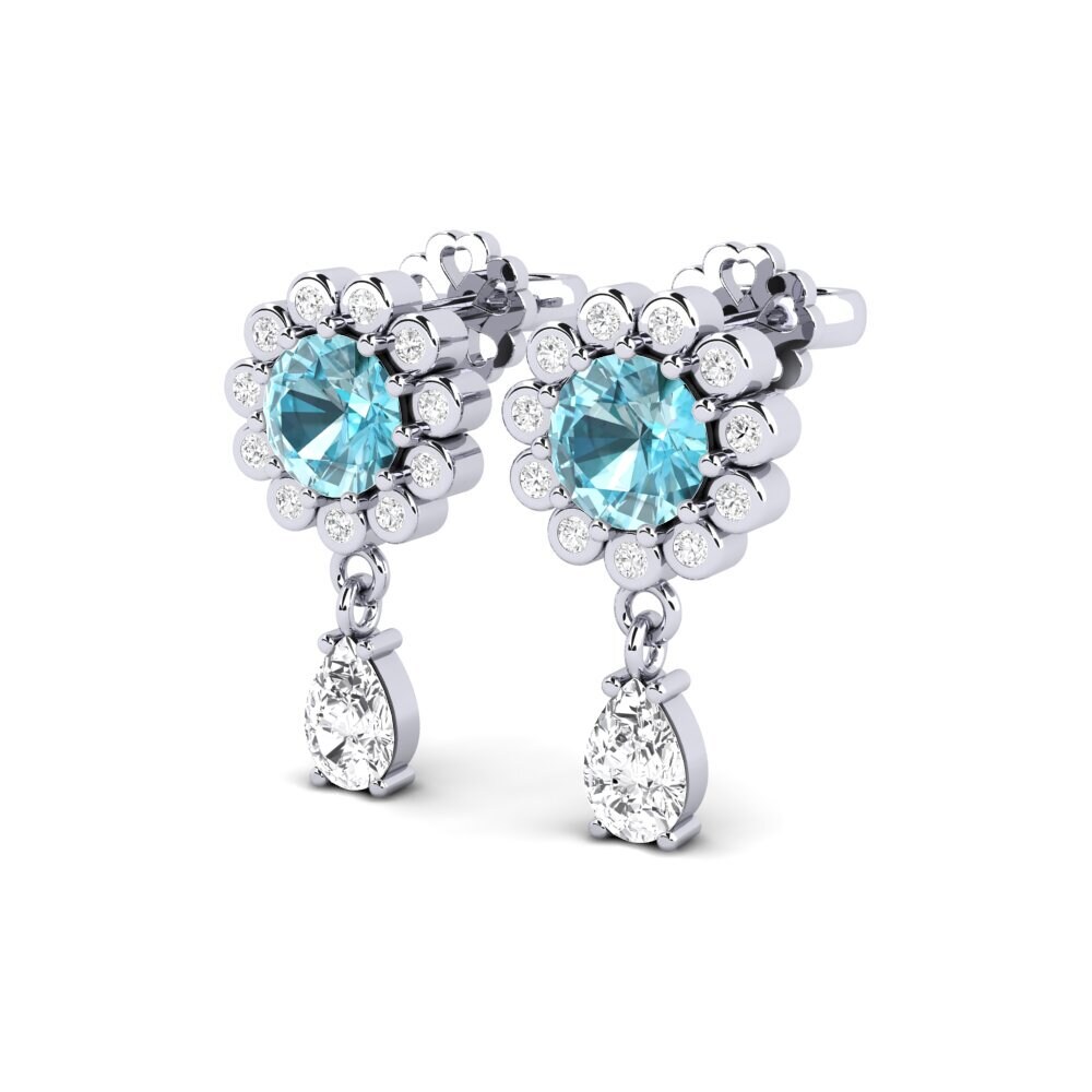 Blue Zircon SYLVIE Earring Svetlo