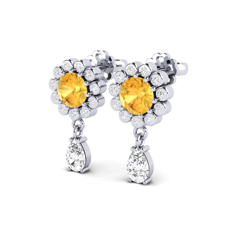 Citrine SYLVIE Earring Svetlo