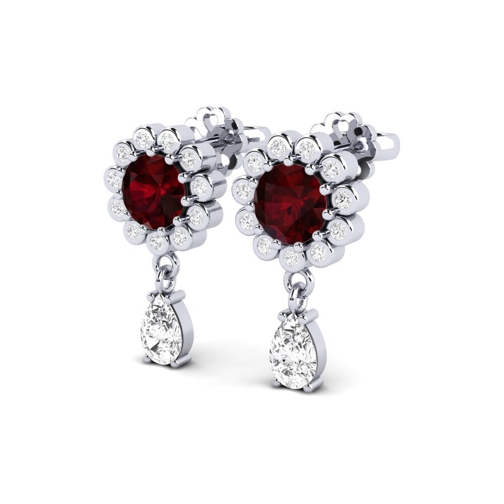 Garnet SYLVIE Earring Svetlo