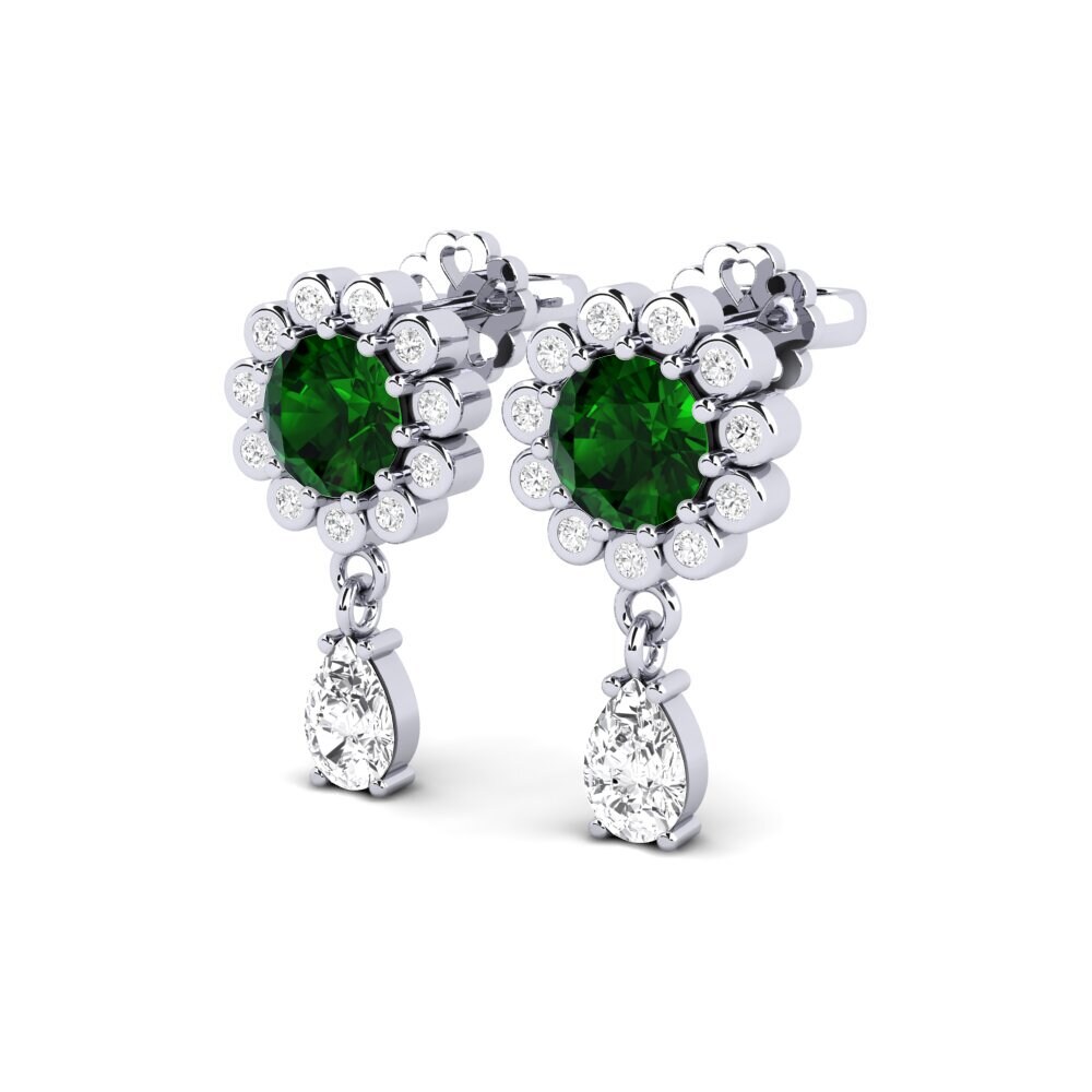 Green Tourmaline SYLVIE Earring Svetlo