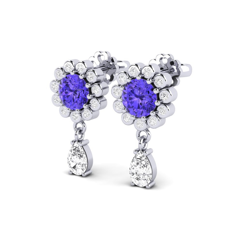 Tanzanite SYLVIE Earring Svetlo