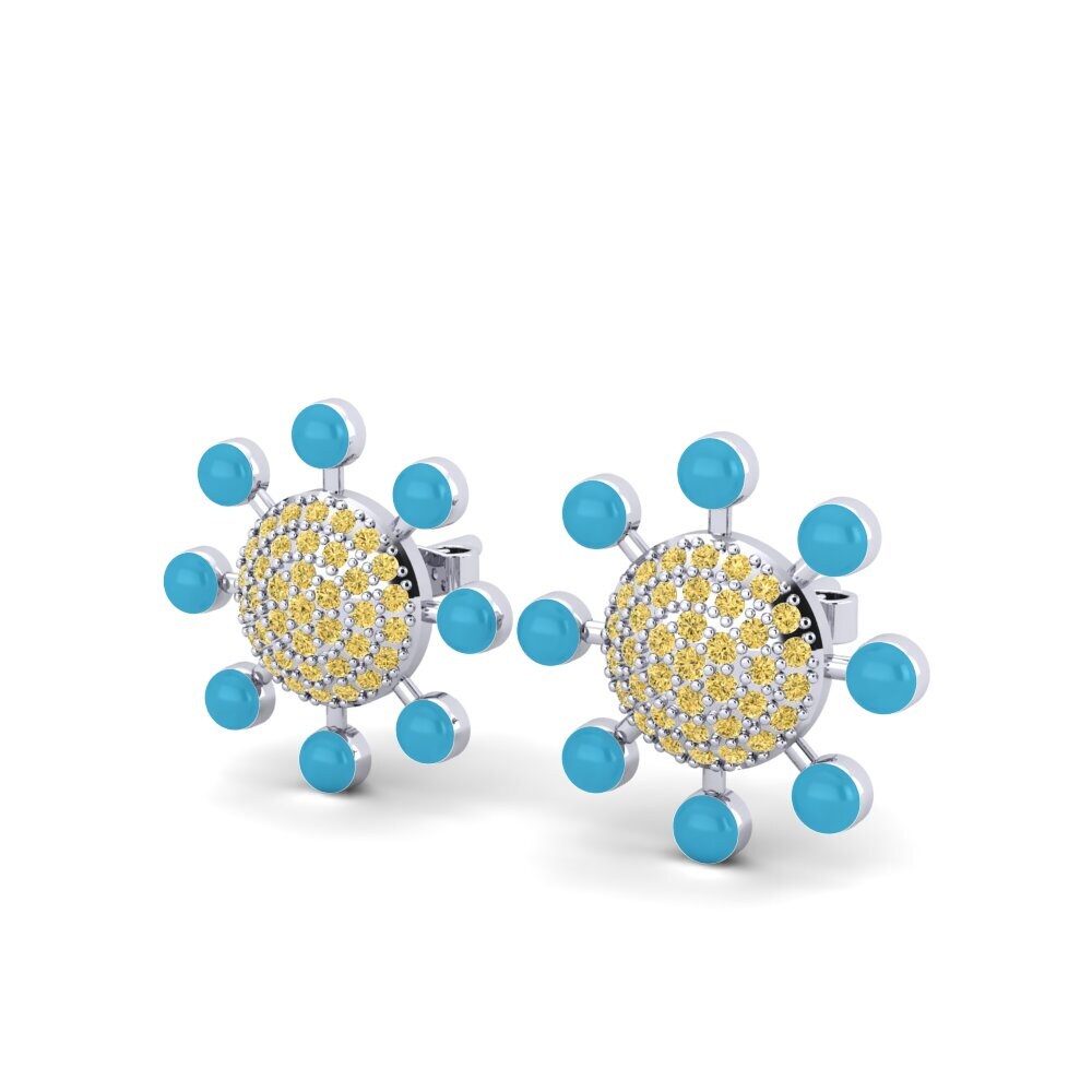 Yellow Diamond Women's Earring Svoboda