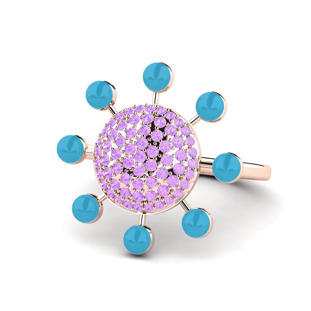 14ct Rose Gold Ring Svoboda