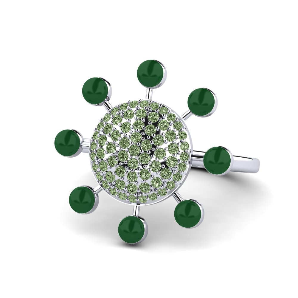 Green Diamond Ring Svoboda