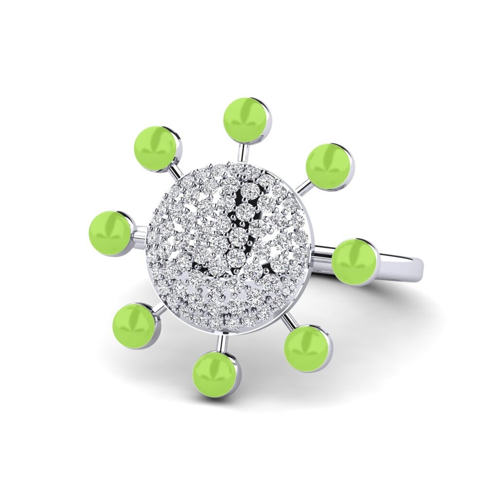 Labor-gezüchteter Diamant Ring Svoboda