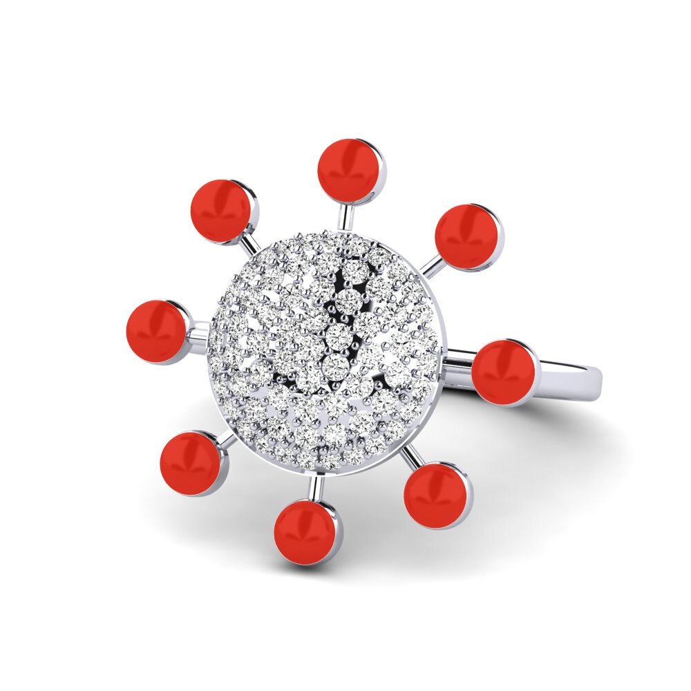 Moissanit Ring Svoboda