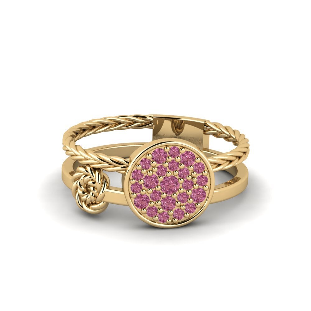 Rhodolite Garnet Ring Swelling