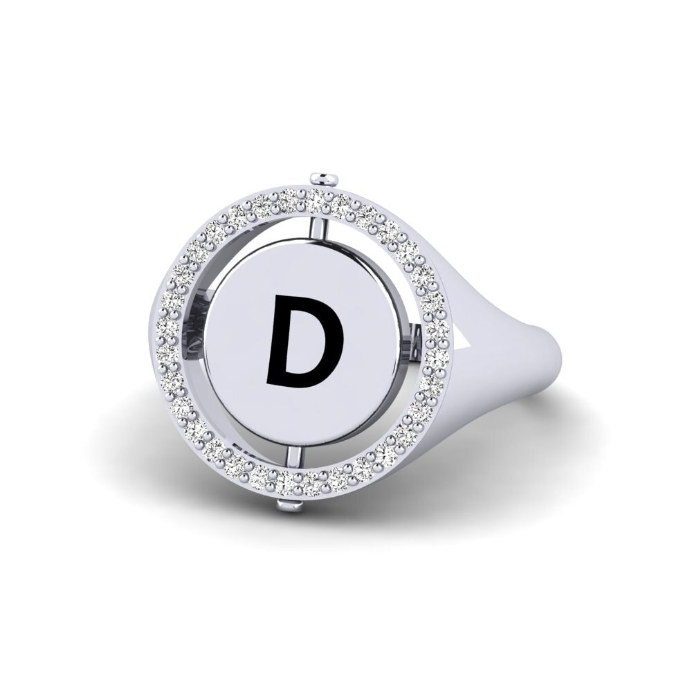 Palladium 950 Amethyst Ring Swenet