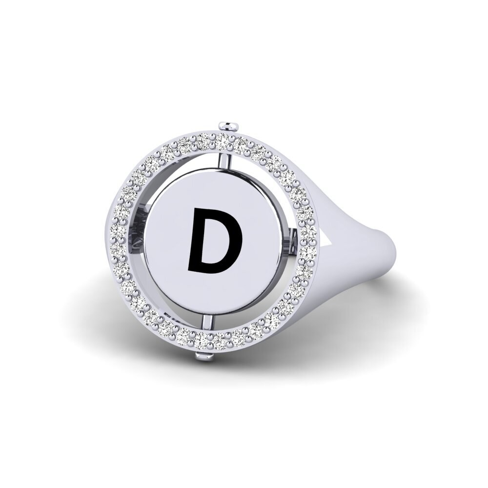 Palladium 950 Moissanit Ring Swenet
